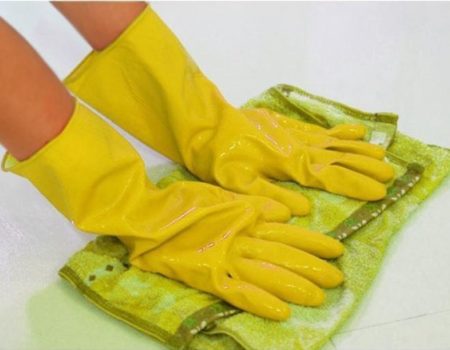 Как определить размер резиновых перчаток?