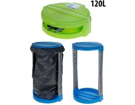 Уникальные складные стойки для мусорных мешков (120-160л)
